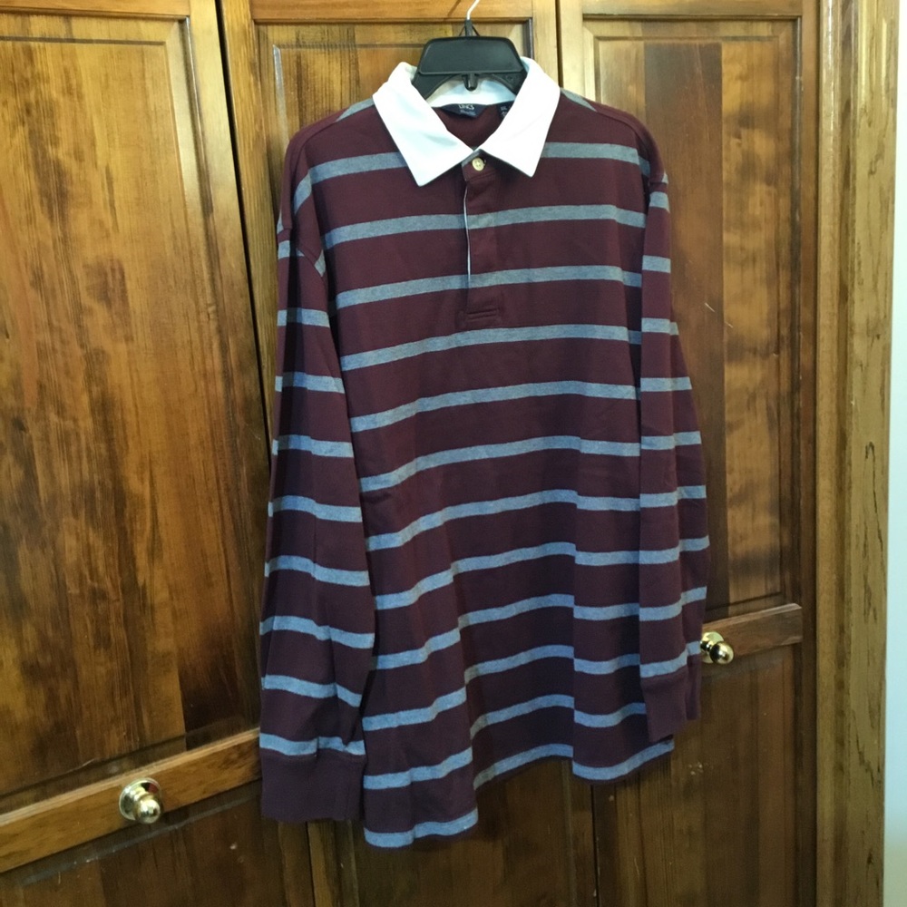 Lincs David Chu golf shirt, size XXL, mid weight, never worn.